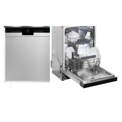 Lavastoviglie sottopiano pannello acciao inox 3 cestello