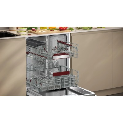 Lavastoviglie sottopiano NEFF pannello acciaio inox Classe C