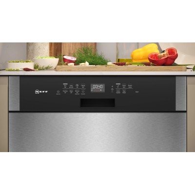 Lavastoviglie sottopiano NEFF pannello acciaio inox Classe C