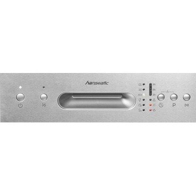 Lavastoviglie sottopiano HANSEATIC 45cm pannello acciaio inox