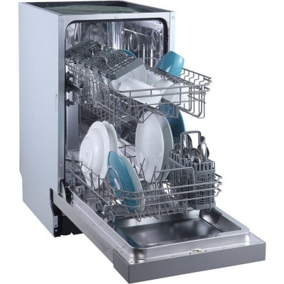 Lavastoviglie sottopiano HANSEATIC 45cm pannello acciaio inox