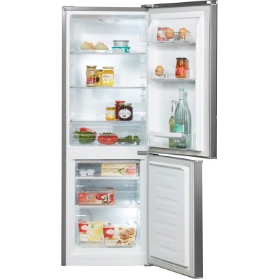 Frigorifero combinato HANSEATIC 143cm  acciaio inossidabile