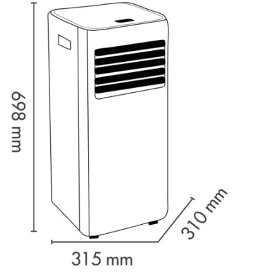 Condizionatore portatile 8000btu ARGO