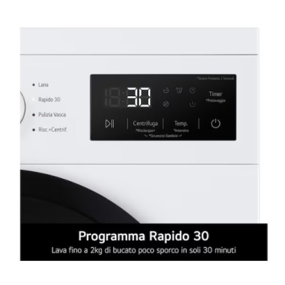 Lavatrice 8kg Slim Lg