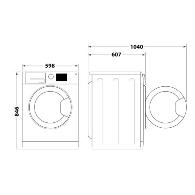 Asciugatrice 10kg Indesit