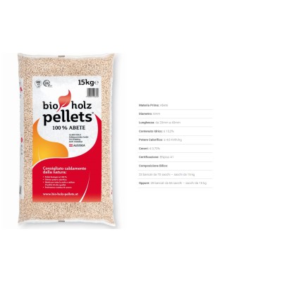 Pellet Abete 15kg PRESTAGIONALE