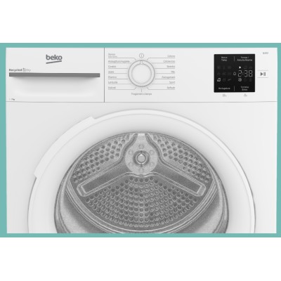 Asciugatrice 7kg Slim Classe D a Pompa di Calore BEKO