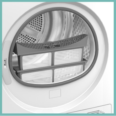 Asciugatrice 7kg Slim Classe D a Pompa di Calore BEKO