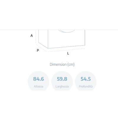 Asciugatrice 7kg Slim Classe D a Pompa di Calore BEKO