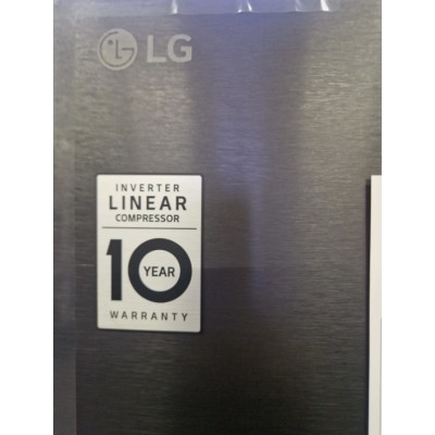 Frigorifero LG a 4 porte 91cm acciaio nero
