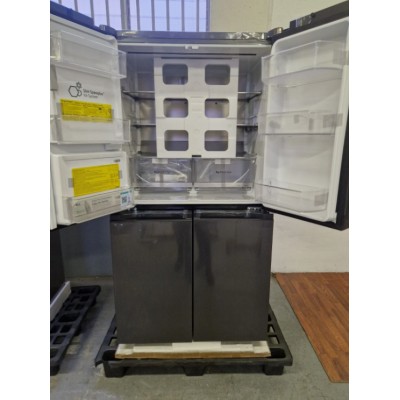 Frigorifero LG a 4 porte 91cm acciaio nero