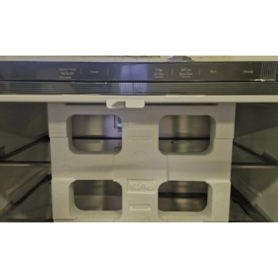 Frigorifero LG a 4 porte 91cm acciaio nero