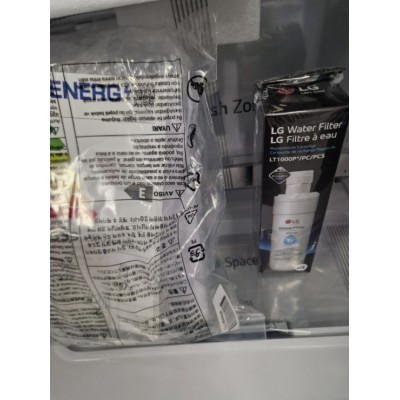 Frigorifero LG a 4 porte 91cm acciaio nero