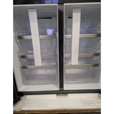 Frigorifero LG a 4 porte 91cm acciaio nero