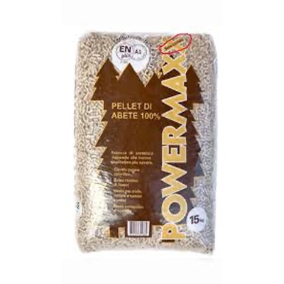 Pellet Abete 15kg PRESTAGIONALE Marca Powermax