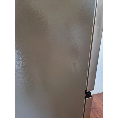 Frigorifero combinato HANSEATIC 143cm  acciaio inossidabile