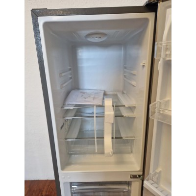 Frigorifero combinato HANSEATIC 143cm  acciaio inossidabile