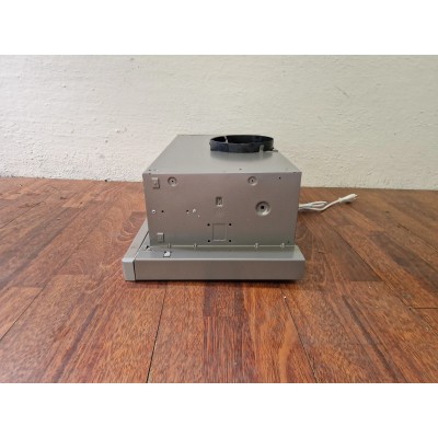 Cappa siemens aspirante a schermo piatto argento metallizzato