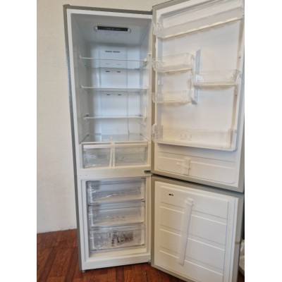 Frigorifero INOX Combinato 310L Total NoFrost