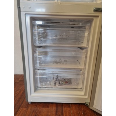 Frigorifero INOX Combinato 310L Total NoFrost