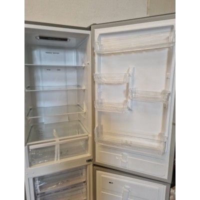 Frigorifero INOX Combinato 310L Total NoFrost