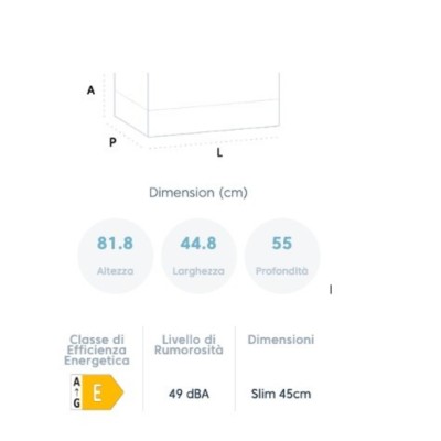 Lavastoviglie Beko a Scomparsa Totale 45 cm Slim