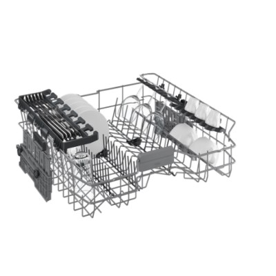 Lavastoviglie a libera installazione cm. 60 - 14 coperti - inox perlato